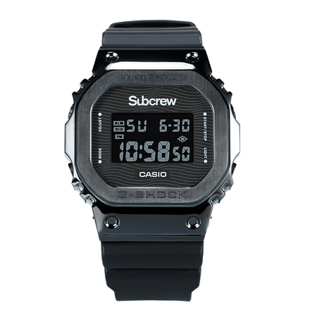 卡西欧手表 G-SHOCK SUBCREW联名系列 时尚防水防震运动表款GM-5600USUB24-1PFS