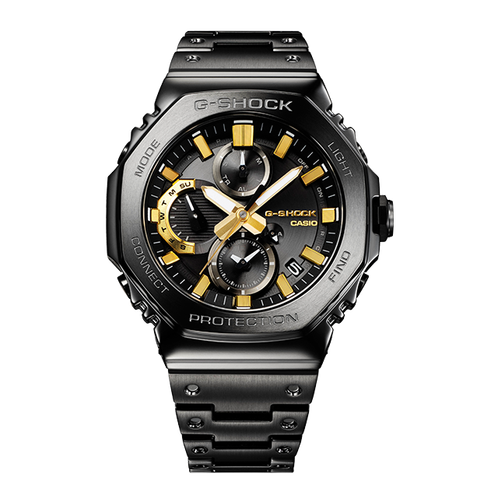 卡西欧手表 G-SHOCK  50周年系列 "ZERO TO ONE"主题 耐冲击构造全金属 防震防水动力运动男表GMC-B2100ZE-1APR