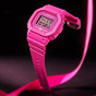 卡西欧手表 G-SHOCK  红丝带 特殊包装 防水防震时尚女表GMD-S5610PK-4DR
