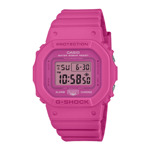 卡西欧手表 G-SHOCK  红丝带 特殊包装 防水防震时尚女表GMD-S5610PK-4DR