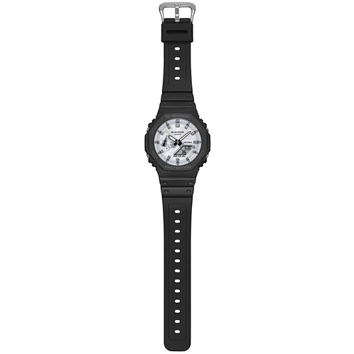 卡西欧手表 G-SHOCK  BLACK AND BRILLIANT WHITE系列 防震防水潮流表款GA-100WD/GA-110WD/GA-2100WD/GA-700WD