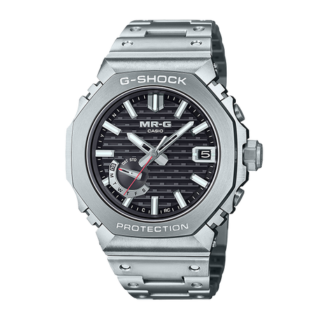 卡西欧手表 G-SHOCK MR-G系列 山形工厂高端生产线 工匠技艺 防水防震六局电波蓝牙连接太阳能动力男表MRG-B2100D-1ADR