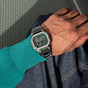 卡西欧手表 G-SHOCK  【全新配色】耐冲击构造全金属 时尚潮流独特感 防震防水六局电波太阳能动力运动男表GMW-B5000D-3DRU