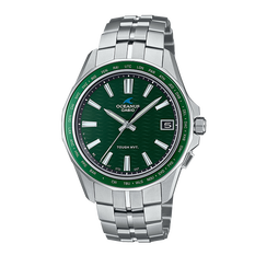 卡西欧手表 OCEANUS 海神系列 日本山形工厂高端生产线 简约三针设计 蓝牙连接防水六局电波太阳能表款OCW-S400