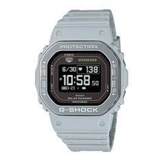 卡西欧手表 G-SHOCK 心率血氧测量计步功能 防水防震太阳能动力运动表款DW-H5600MB-8A9PR