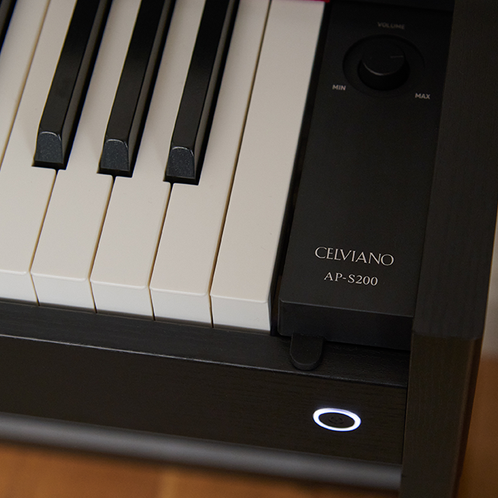卡西欧电子乐器 电钢琴  88键重锤立式家用成人专业电子数码钢琴AP-S200