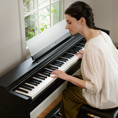 卡西欧电子乐器 电钢琴  88键重锤立式家用成人专业电子数码钢琴AP-S200