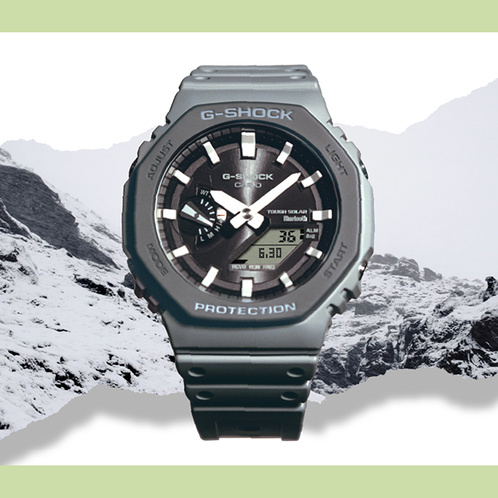 卡西欧手表 G-SHOCK  URBAN UTILITY系列 防水防震时尚运动表款DW-5610UU/GA-B2100LUU