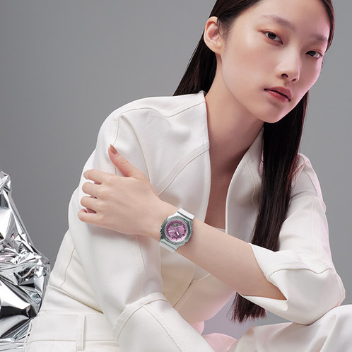 卡西欧手表 G-SHOCK  金属表壳 时尚防水防震运动表款GM-S2110