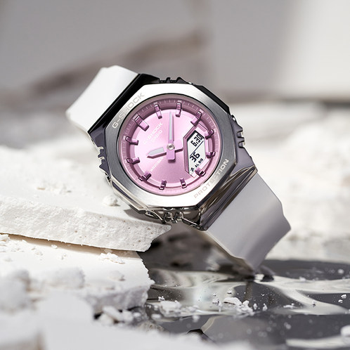 卡西欧手表 G-SHOCK  金属表壳 时尚防水防震运动表款GM-S2110