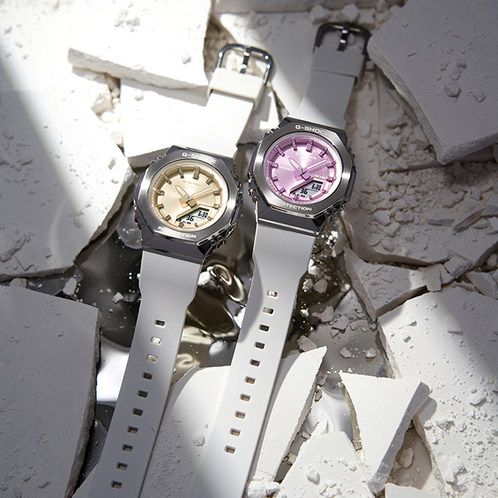 卡西欧手表 G-SHOCK  金属表壳 时尚防水防震运动表款GM-S2110