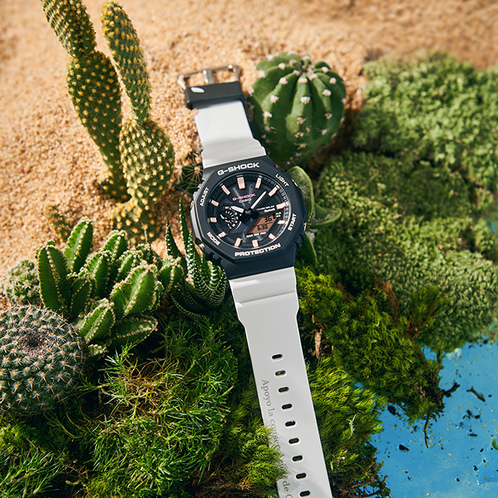 卡西欧手表 G-SHOCK  达尔文主题系列 防水防震时尚手表GA-B2100CD