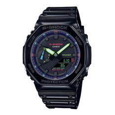 卡西欧手表 G-SHOCK 电竞主题系列 防水防震运动男表GA-2100RGB