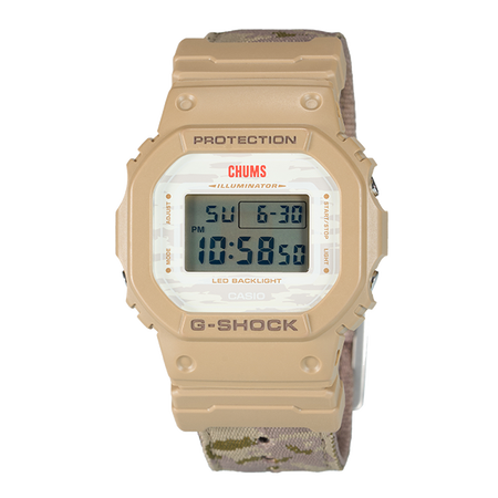 卡西欧手表 G-SHOCK 李宁 x CHUMS 游山玩水联名款 特殊包装防水防震表款DW-5600LICH25-5PFL