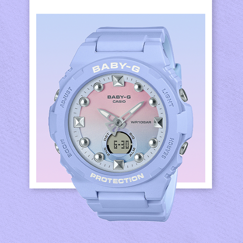 卡西欧手表 BABY-G  时尚潮流 防水防震表款BGA-320