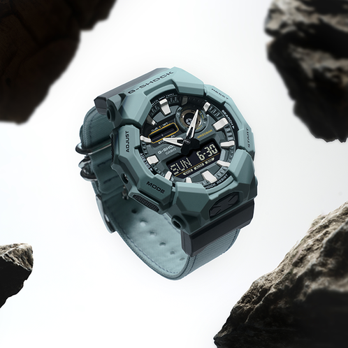 卡西欧手表 G-SHOCK  新色10年电池防震防水表款GA-010