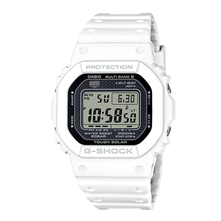卡西欧手表 G-SHOCK 黑白方块造型 时尚潮流防水防震表款GW-5000HS