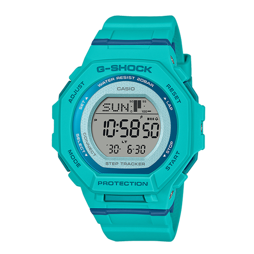 卡西欧手表 G-SHOCK  G-SQUAD系列 时尚潮流 防水防震运动表款GMD-B300SC
