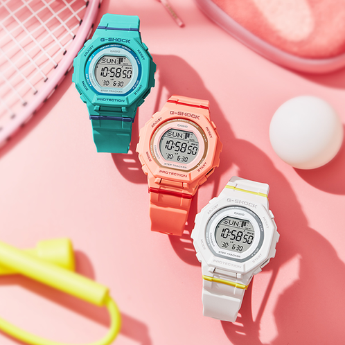 卡西欧手表 G-SHOCK  G-SQUAD系列 时尚潮流 防水防震运动表款GMD-B300SC