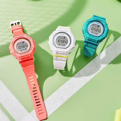 卡西欧手表 G-SHOCK  G-SQUAD系列 时尚潮流 防水防震运动表款GMD-B300SC