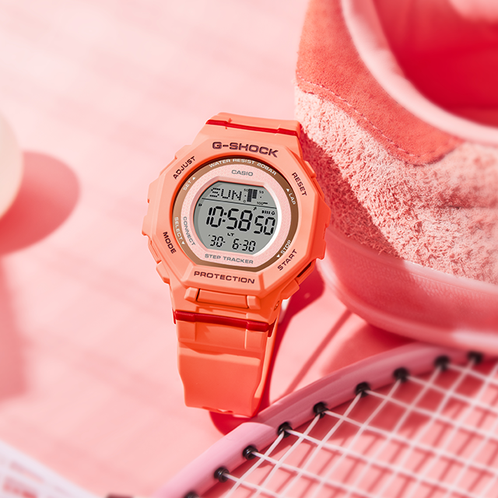 卡西欧手表 G-SHOCK  G-SQUAD系列 时尚潮流 防水防震运动表款GMD-B300SC