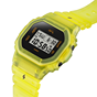 卡西欧手表 G-SHOCK  J.Balvin联名款 半透明哑光设计表带（替换表带）防水防震运动表款DWE-5600JB-1A9DR