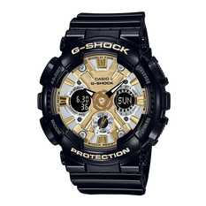 卡西欧手表 G-SHOCK 【明星同款】“黄金时代”黑金系列 防水防震运动表款GMA-S110GB/GMA-S120GB