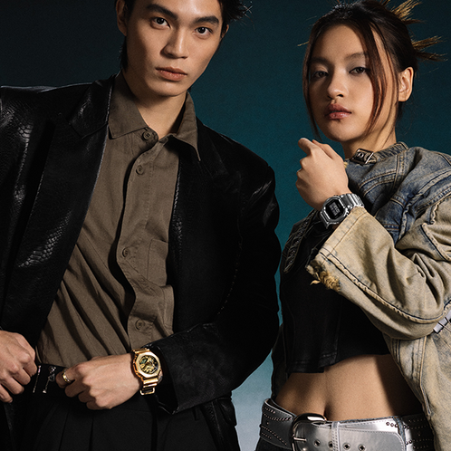 卡西欧手表 G-SHOCK  鎏光系列 时尚防水防震运动表款GM-5600YMG/GM-2100YM