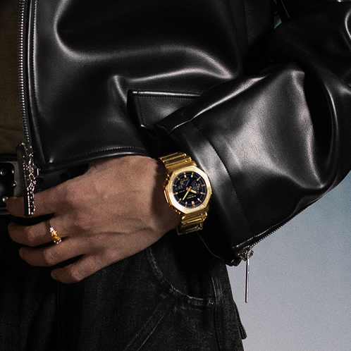 卡西欧手表 G-SHOCK  鎏光系列 时尚防水防震运动表款GM-5600YMG/GM-2100YM