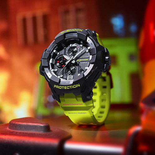 卡西欧手表 G-SHOCK  GRAVITYMASTER系列 新色 防水防震运动表款GR-B300RY-1A9PR