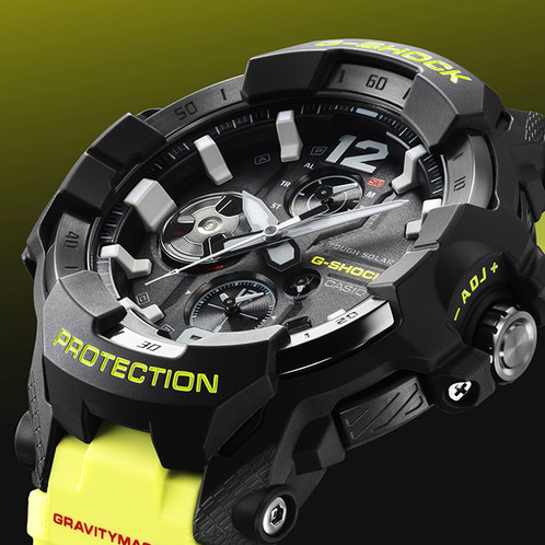 卡西欧手表 G-SHOCK  GRAVITYMASTER系列 新色 防水防震运动表款GR-B300RY-1A9PR