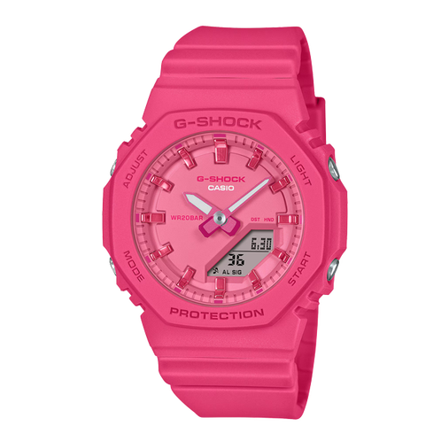 卡西欧手表 G-SHOCK  POWER PINK系列时尚潮流运动女表GMA-P2100PP/GMD-S5610PP/GMA-S140PP