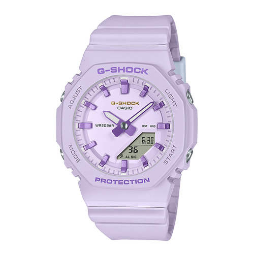 卡西欧手表 G-SHOCK  38国际妇女节 八角形边框设计 防水防震表款GMA-P2125W-6APR