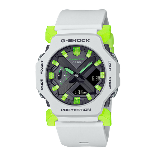 卡西欧手表 G-SHOCK  全新配色 简约设计 防水防震运动表款GA-2300MW-8APR