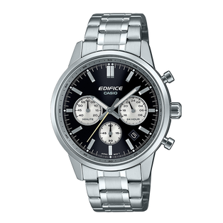 卡西欧手表 EDIFICE 艾迪斐斯 复古球面表盘 防水男表EFR-575D