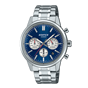 卡西欧手表 EDIFICE  艾迪斐斯 复古球面表盘 防水男表EFR-575D