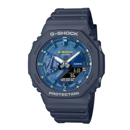 卡西欧手表 G-SHOCK OASIS系列 绿洲主题 防水防震时尚表款GA-2100AS/GA-110AS