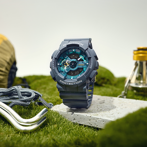 卡西欧手表 G-SHOCK  OASIS系列 绿洲主题 防水防震时尚表款GA-2100AS/GA-110AS