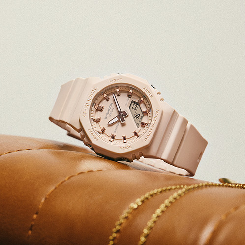 卡西欧手表 G-SHOCK  【新品】彩色主题 防水防震时尚运动女表GMA-P2100M
