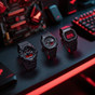 卡西欧手表 G-SHOCK  【新品】BLACK AND BOLD RED系列  防水防震时尚表款DW-5600BBR/GA-700BBR/GA-B2100BBR