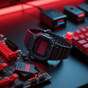 卡西欧手表 G-SHOCK  【新品】BLACK AND BOLD RED系列  防水防震时尚表款DW-5600BBR/GA-700BBR/GA-B2100BBR