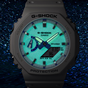 卡西欧手表 G-SHOCK  【新品】HIDDEN GLOW SEA OF STARS系列 防震防水潮流表款GA-110HDS/GA-2100HDS/GA-700HDS