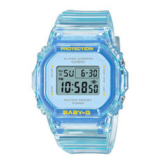 卡西欧手表 BABY-G 透明表款 色彩鲜艳 防水防震运动表款BGD-565SJ