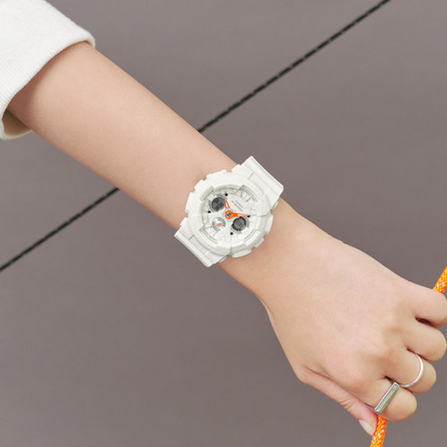 卡西欧手表 G-SHOCK  【新品】运动色调 防水防震时尚运动女表GMA-P2100SA/GMA-S120SA