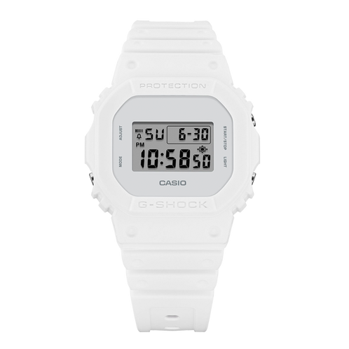 卡西欧手表 G-SHOCK  【新品】WHITE ON WHITE 时尚潮流 防水防震运动表款DW-5600WW-7PR