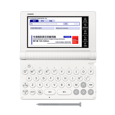 卡西欧电子教育 中英汉 英汉词典、高考、留学 冰海蓝/雪瓷白/水墨黑E-S200