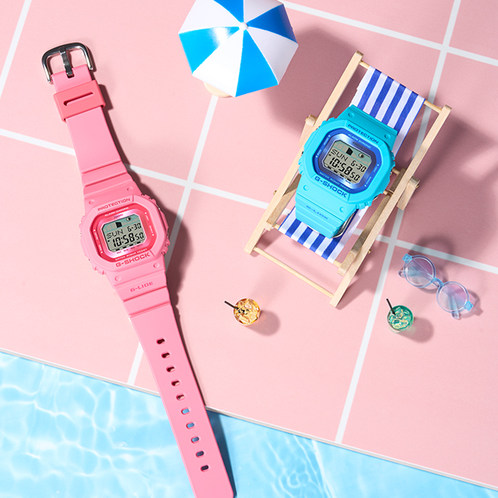 卡西欧手表 G-SHOCK  【新品】夏日缤纷配色 时尚潮流防水防震表款GLX-S5610