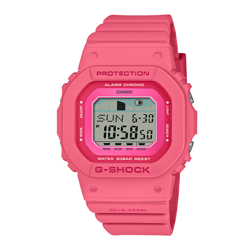 卡西欧手表 G-SHOCK  【新品】夏日缤纷配色 时尚潮流防水防震表款GLX-S5610