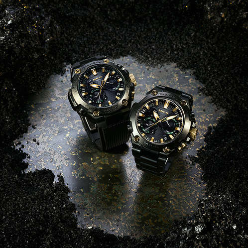 卡西欧手表 G-SHOCK  【新品】MR-G系列 山形工厂高端生产线 人造蓝宝石玻璃镜面 防水防震六局电波太阳能动力MRG-B2000