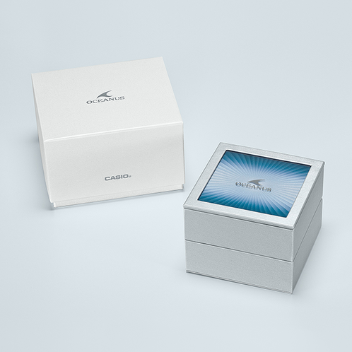 卡西欧手表 OCEANUS  【新品】海神系列日本山形工厂高端生产线 人造蓝宝石玻璃镜面 蓝牙连接防水六局电波太阳能表款OCW-S6000PB-7AJR